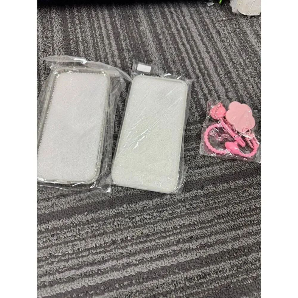 Echo Miss iPhone 14 Pro Max Case Bundle Lot of 4 Pink Girly Cases +Charm NIP